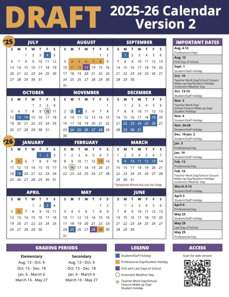 How To Share Input As Cy-Fair Isd Plans 2025-26 Calendar inside Prosper Isd 2024 - 2025 Calendar Printable | CalendarCrazePrint.Com