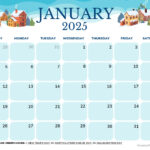 January 2025 Calendar (52 Free Pdf Printables) Inside  Calendars 2025 | CalendarCrazePrint.Com