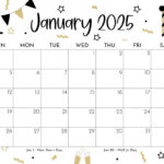 January 2025 Calendars   107 Free Printables | Printabulls Within Calendar January 2025 Free Printable | CalendarCrazePrint.Com