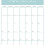 June 2025 Calendar   20 Cute & Free Printables | Saturdaygift Pertaining To June 2025 Calendar Printable Vertical | CalendarCrazePrint.Com