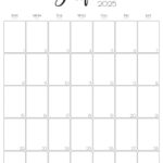 June 2025 Calendar   20 Cute & Free Printables | Saturdaygift Throughout June 2025 Calendar Printable Vertical | CalendarCrazePrint.Com