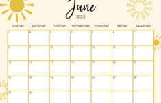 June 2025 Calendars – 107 Free Printables | Printabulls intended for  Calendars 2025 | CalendarCrazePrint.Com