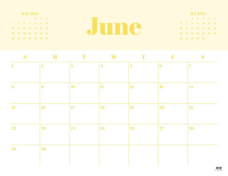 Free June Printable Calendar 2025 | Calendars 2025