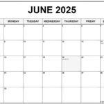 June 2025 With Holidays Calendar With Regard To June 2025 Calendar Printable With Holidays | CalendarCrazePrint.Com