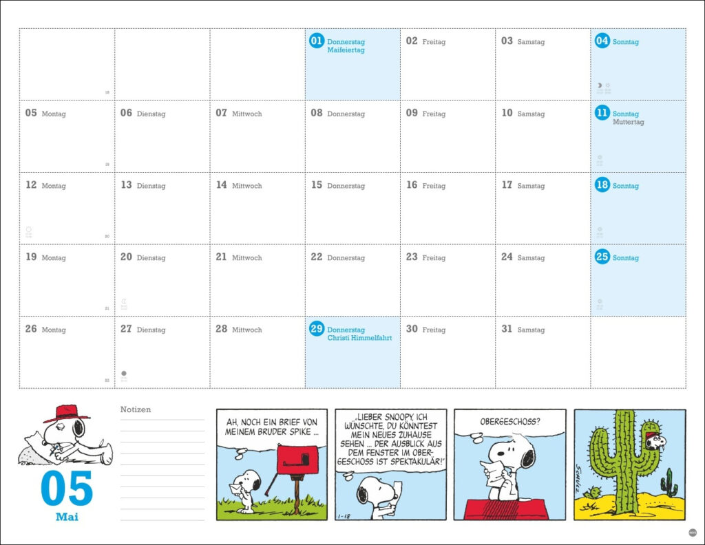 Kalender Peanuts Monatsplaner 2025 Online Kaufen Pertaining To Free Printable Snoopy Calendar 2025 | CalendarCrazePrint.Com