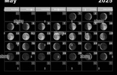 Lunar Calendar 2025 Hi-Res Stock Photography And Images – Alamy intended for  Calendars 2025 | CalendarCrazePrint.Com