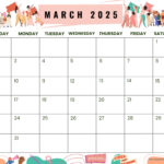 March 2025 Calendar (52 Free Pdf Printables) Throughout Free March 2025 Printable Calendar  | CalendarCrazePrint.Com