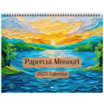 Missouri Calendar   Etsy Throughout  Calendars 2025 | CalendarCrazePrint.Com