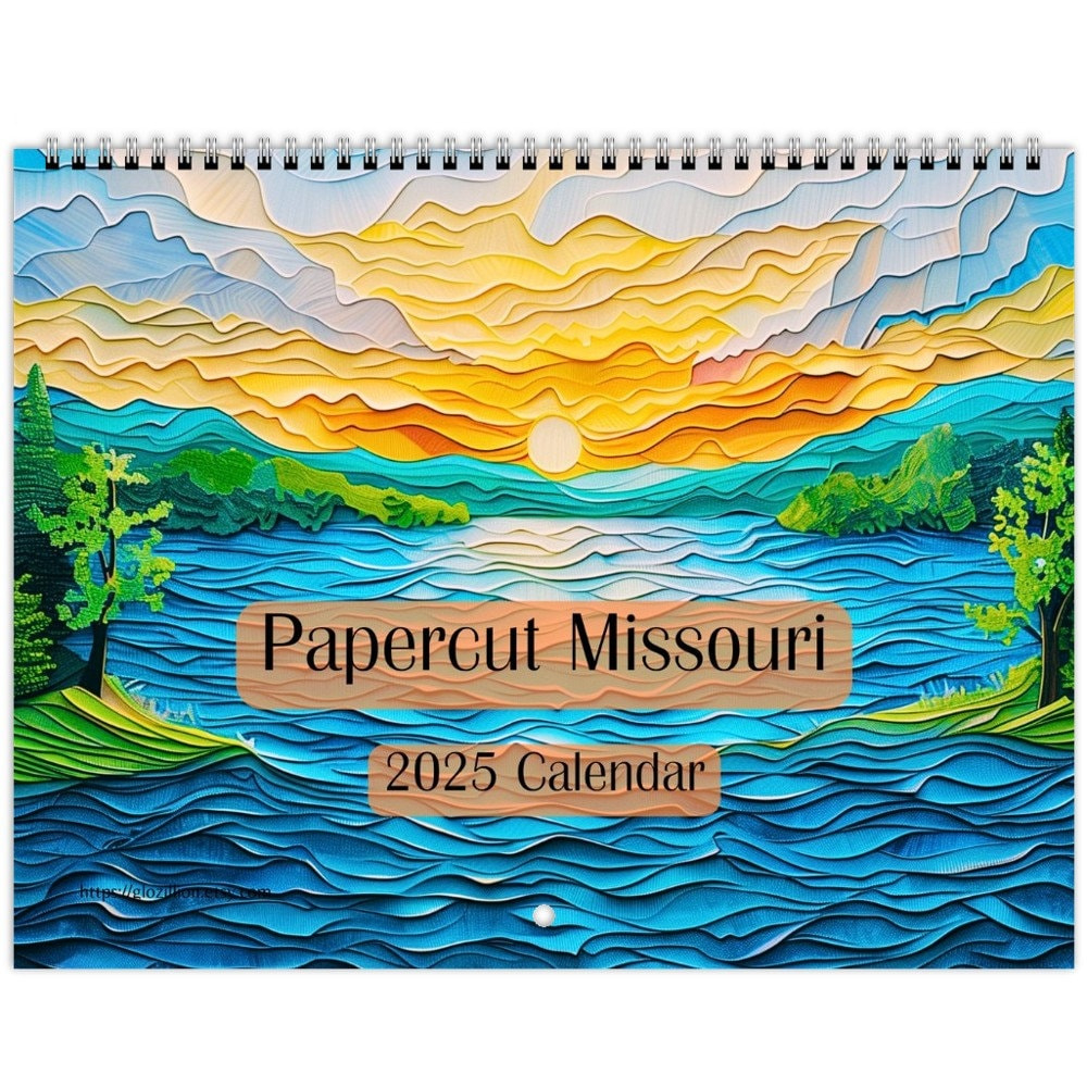 Missouri Calendar - Etsy throughout Calendars 2025 | CalendarCrazePrint.Com