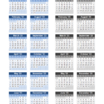 Monitor Calendar Strip Template Regarding  Calendars 2025 | CalendarCrazePrint.Com