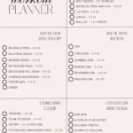 Peloton Workout Plan 2025 For Beginners With Regard To 2025 Workout Calendar Printable  | CalendarCrazePrint.Com