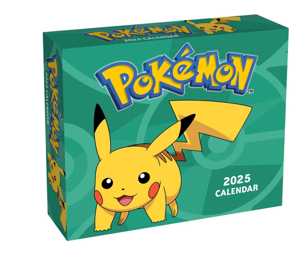 Pokémon 2025 Day To Day Calendar   Book Summary & Video | Official Regarding  Calendars 2025 | CalendarCrazePrint.Com