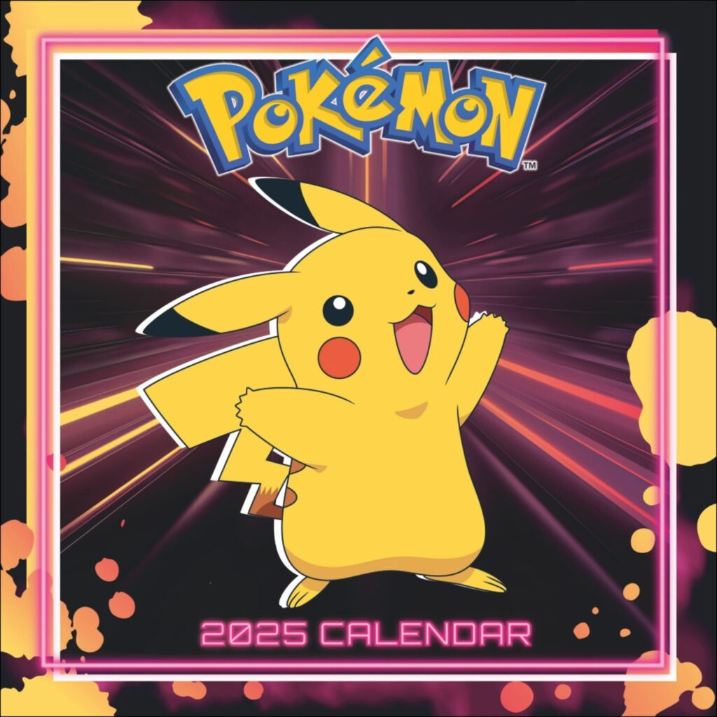 Pokémon Broschurkalender 2025   Wandkalender | Thalia With Free Printable Pokemon Calendar 2025 | CalendarCrazePrint.Com