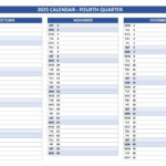 Printable 4Th Quarter 2025 Calendar Intended For  Calendars 2025 | CalendarCrazePrint.Com