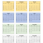 Printable Calendar 2025 One Page With Holidays (Single Page) 2025 For  Calendars 2025 | CalendarCrazePrint.Com