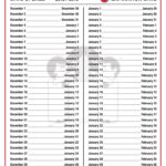 Printable Calendar Template Within Printable Multi Dose Vial 28 Day Expiration Calendar 2024   2025  | CalendarCrazePrint.Com