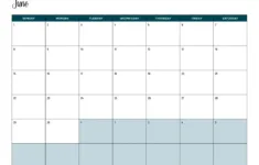 Printable June 2025 Calendar – Free Pdf Download within Free Printable Summer Calendar 2025 | CalendarCrazePrint.Com