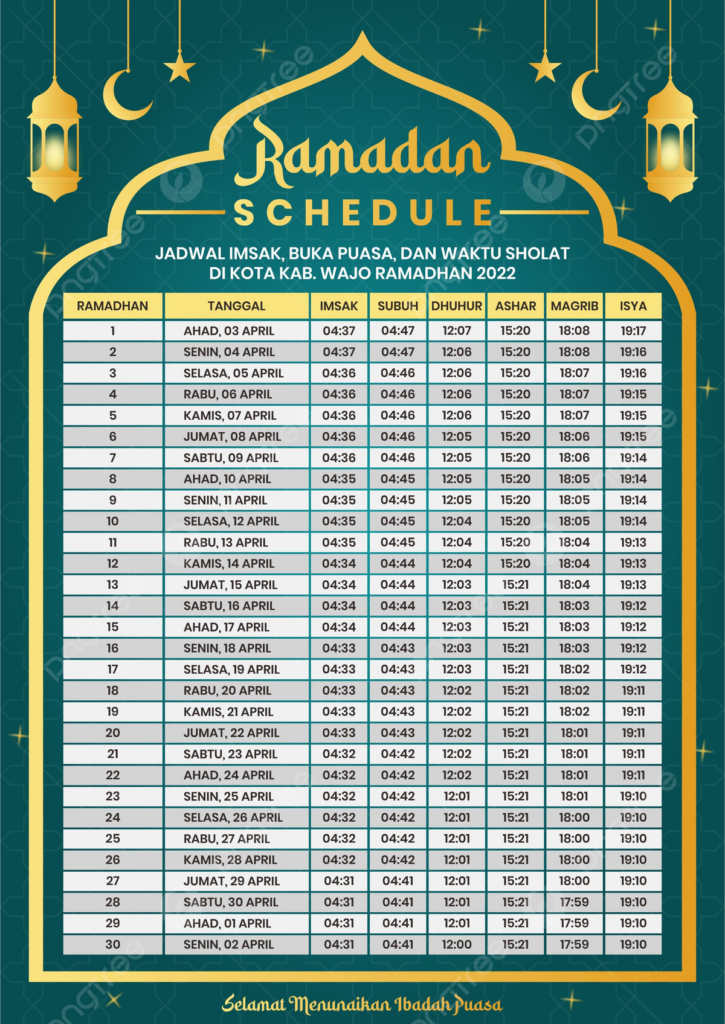 Ramadan Schedule Template Download On Pngtree Regarding  Calendars 2025 | CalendarCrazePrint.Com