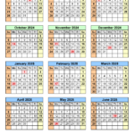 Split Year Calendars 2024/2025 (July To June)   Pdf Templates For Printable Calendar July 2025 Through June 2025  | CalendarCrazePrint.Com