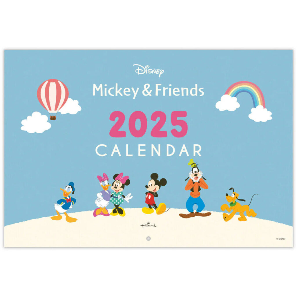 Wandkalender 2025 Hallmark Disney Mickey L Regarding Printable Disney Calendar 2025 | CalendarCrazePrint.Com