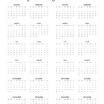 2024 2025 Two Year Calendars   10 Free Printables | Printabulls Throughout  Calendars 2025 | CalendarCrazePrint.Com