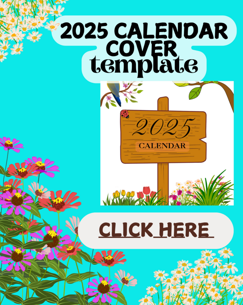 2025 Calendar Cover Template Designsmileowayz 20   Raket.ph Within 2025 Calendar Cover Printable  | CalendarCrazePrint.Com