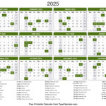 2025 Calendar   Printable Calendar 2025 With Holidays With 2025 Year Calendar With Holidays Printable | CalendarCrazePrint.Com