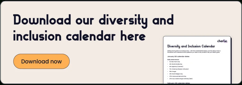 2025 Diversity And Inclusion Calendar For Uk Employers Regarding February Diversity Calendar 2025