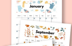 2025 Monthly Calendar Printable — Gathering Beauty intended for Monthly Free Printable 2025 Calendar Printable  | CalendarCrazePrint.Com