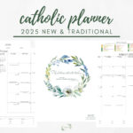 2025 Printable Catholic Planner Pdf: Fully Catholic In Liturgical Calendar 2025 Free Download Printable  | CalendarCrazePrint.Com