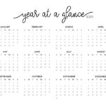 2025 Yearly Calendars   29 Free Printables | Printabulls Regarding  Calendars 2025 | CalendarCrazePrint.Com