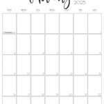 Aesthetic Printable Vertical Calendar 2025Saturday Gift Within 2025 Monthly Calendar Printable Portrait | CalendarCrazePrint.Com