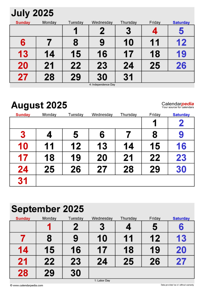 August 2025 Calendar | Templates For Word, Excel And Pdf Regarding  Calendars 2025 | CalendarCrazePrint.Com