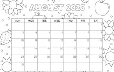 August 2025 Calendars – 107 Free Printables | Printabulls pertaining to Free Printable August 2025 Calendar  | CalendarCrazePrint.Com