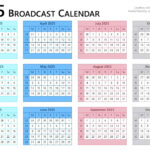Broadcast Calendar 2025 – Free Downloads – Customizable With Regard To Broadcast Calendar 2025 Printable  | CalendarCrazePrint.Com