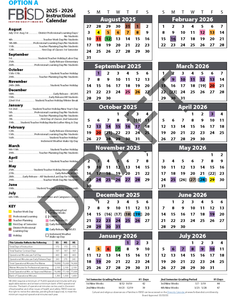 Calendar Options / 2025 2026 School Calendar Options Inside Mizzou Fall 2025 Start Date Calendar Printable  | CalendarCrazePrint.Com