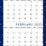 Calendar Printable For January 2025,Calendar Printable For Feb For January And February 2025 Calendar Printable