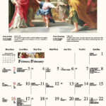 Catholic Inspiration (Spanish English Bilingual) Inside Catholic Calendar February 2025