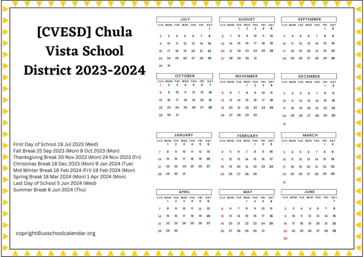 Cvesd Calendar 2024 – 2025 Printable | Calendars 2025