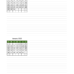 December 2024 And January 2025 Calendar | Wikidates Regarding  Calendars 2025 | CalendarCrazePrint.Com