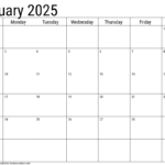 February 2025 Calendar   Handy Calendars For Calendar 2025 February