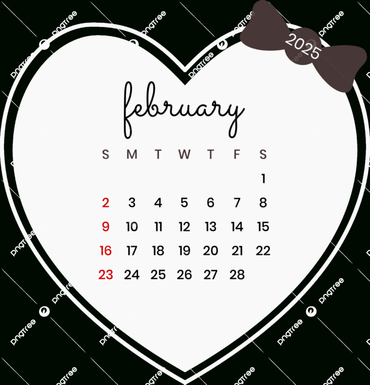 February 2025 Calendar Design