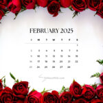 February 2025 Desktop Wallpaper Calendars | Entheosweb For February 2025 Calendar Background