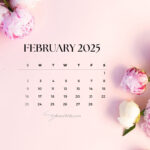 February 2025 Desktop Wallpaper Calendars | Entheosweb For February Calendar Wallpaper 2025