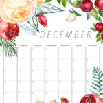 Free Printable 2025 Floral Calendar   The Cottage Market Inside Printable Floral Calendar 2025 | CalendarCrazePrint.Com