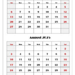 July And August 2025 Calendar Printable Pdf | Two Months Calendar Inside August 2025 To July 2025 Calendar Printable | CalendarCrazePrint.Com