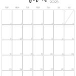 March 2025 Calendar   20 Cute & Free Printables | Saturdaygift With March 2025 Calendar Printable Vertical  | CalendarCrazePrint.Com