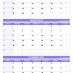 Printable 3Rd Quarter 2025 Calendar Months Of July, August And In Printable Calendar July August September 2025  | CalendarCrazePrint.Com