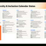 The 2024 Diversity & Inclusion Calendar (+Marketing Ideas) | Localiq Within February Diversity Calendar 2025