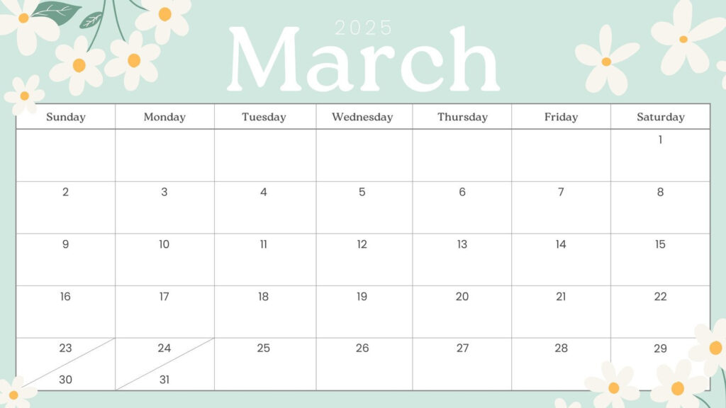 Free And Customizable March Templates In March Whiteboard Calendar Ideas 2025